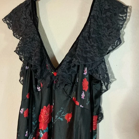 Free People Warm Heart Floral Midi Dress - Size L - Picture 3 of 7